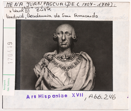 Vorschaubild Juan Pascual de Mena: Karl III. Madrid, Academia de San Fernando 